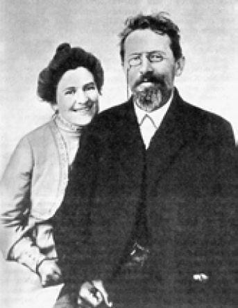 А. П. Чехов с женой, О. Л. Книппер-Чеховой А. П. Чехов с женой, О. Л. Книппер-Чеховой